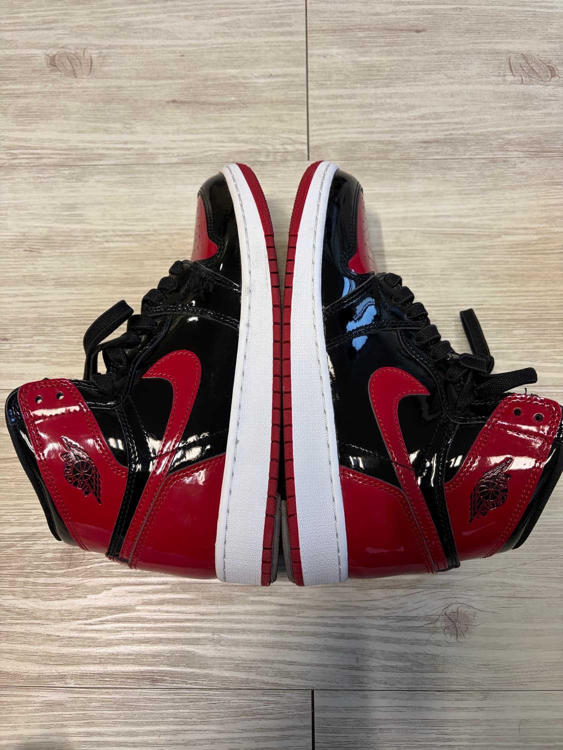 (GS) 조던 1 레트로 하이 OG 페이턴트 브레드 245 상품이미지2