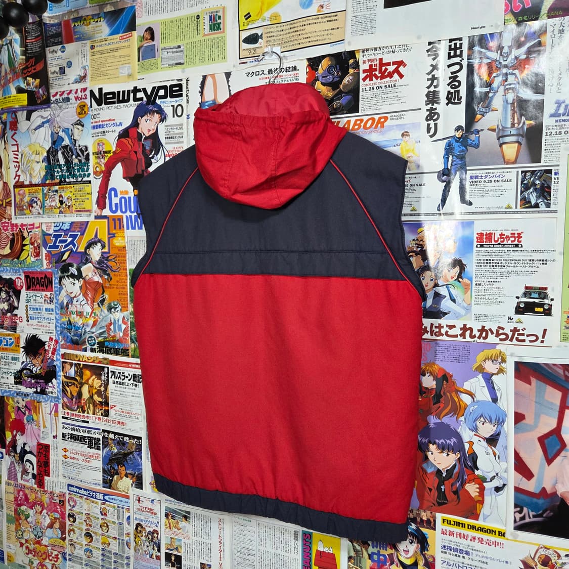  90'S 아디다스 데상트 일본판 패디드 베스트 상품이미지6