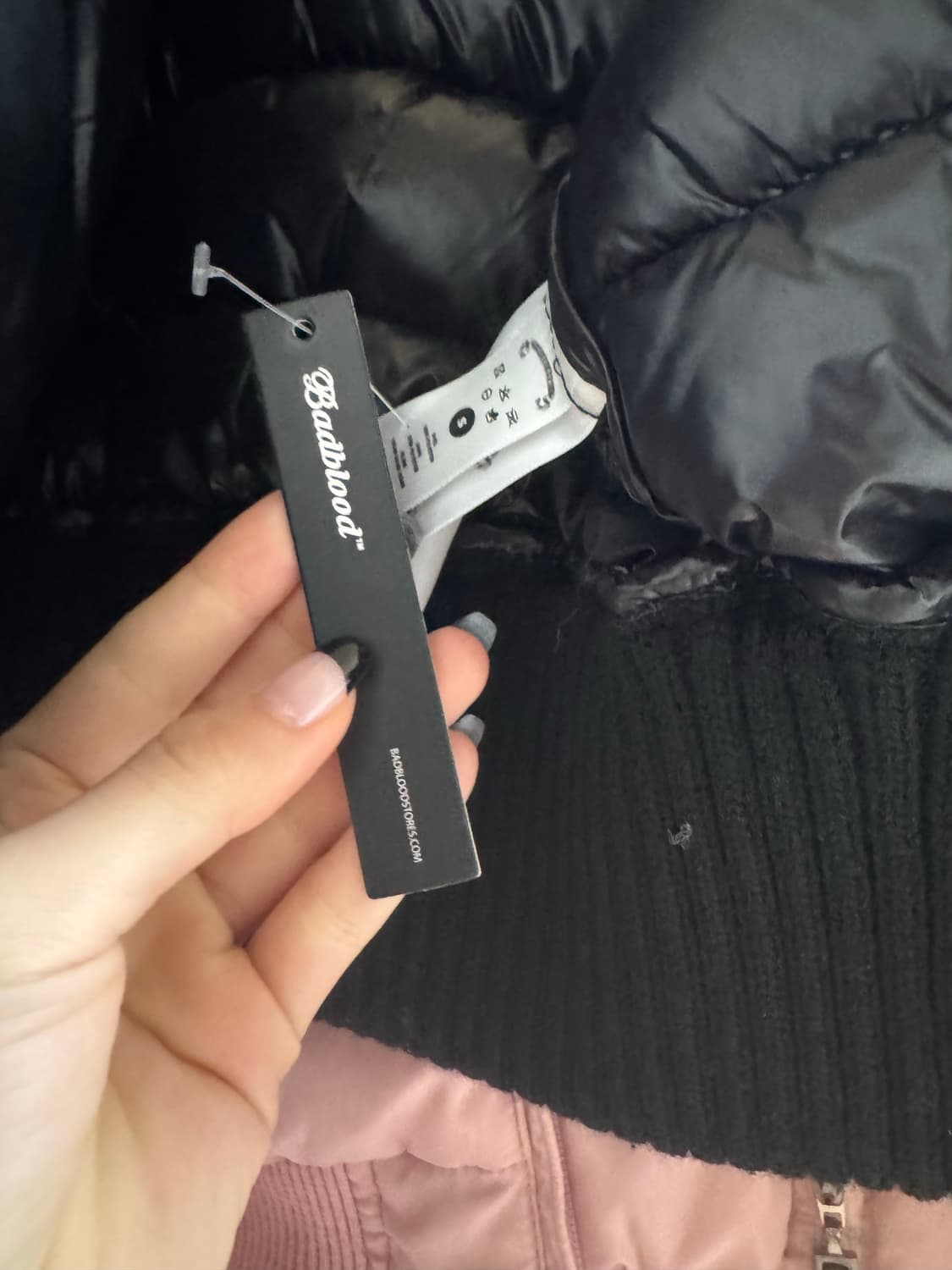 배드블러드 카모 패딩 S 급전!!! 상품이미지4