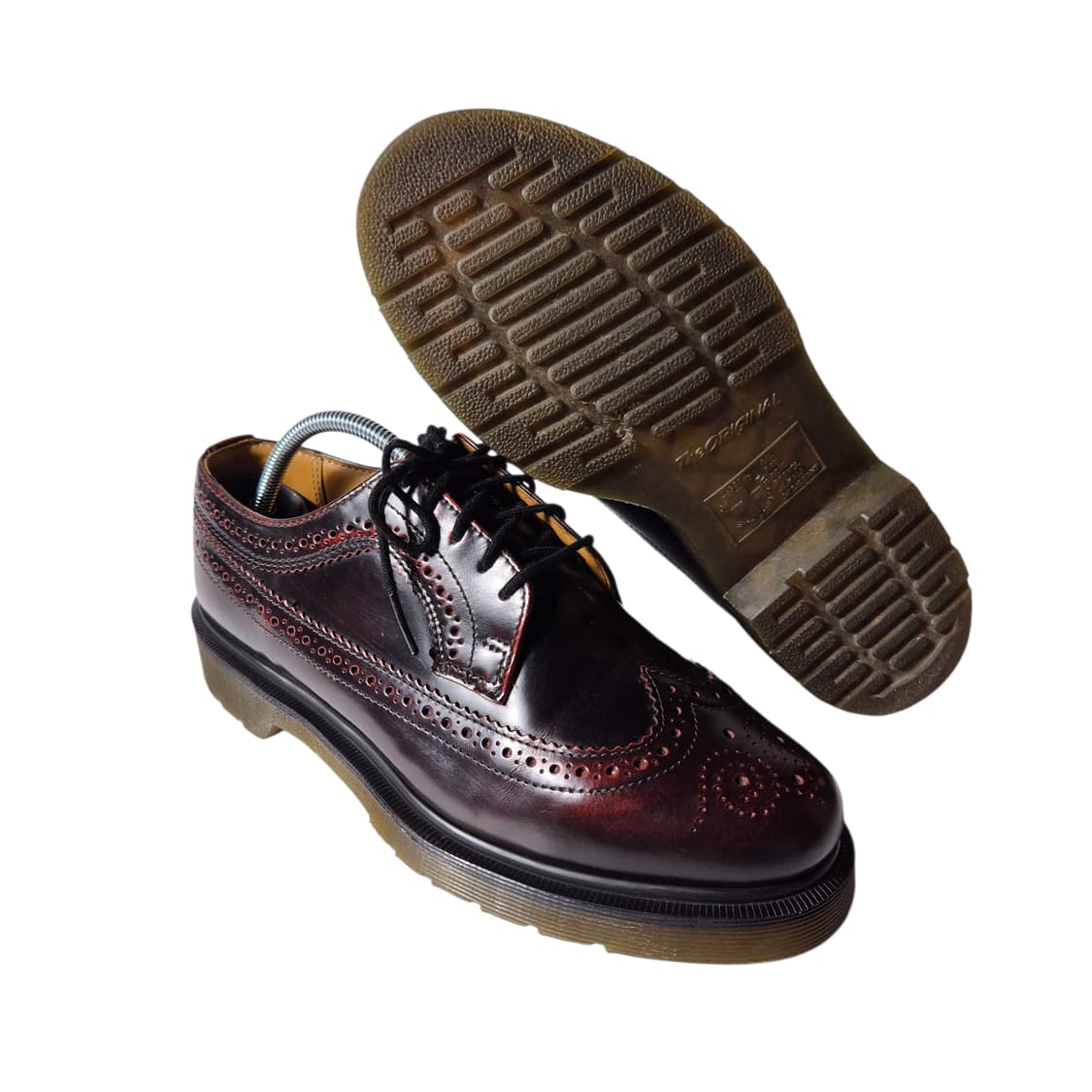 250-255) Dr.martens 닥터마틴 3989 윙팁 버건디 상품이미지2