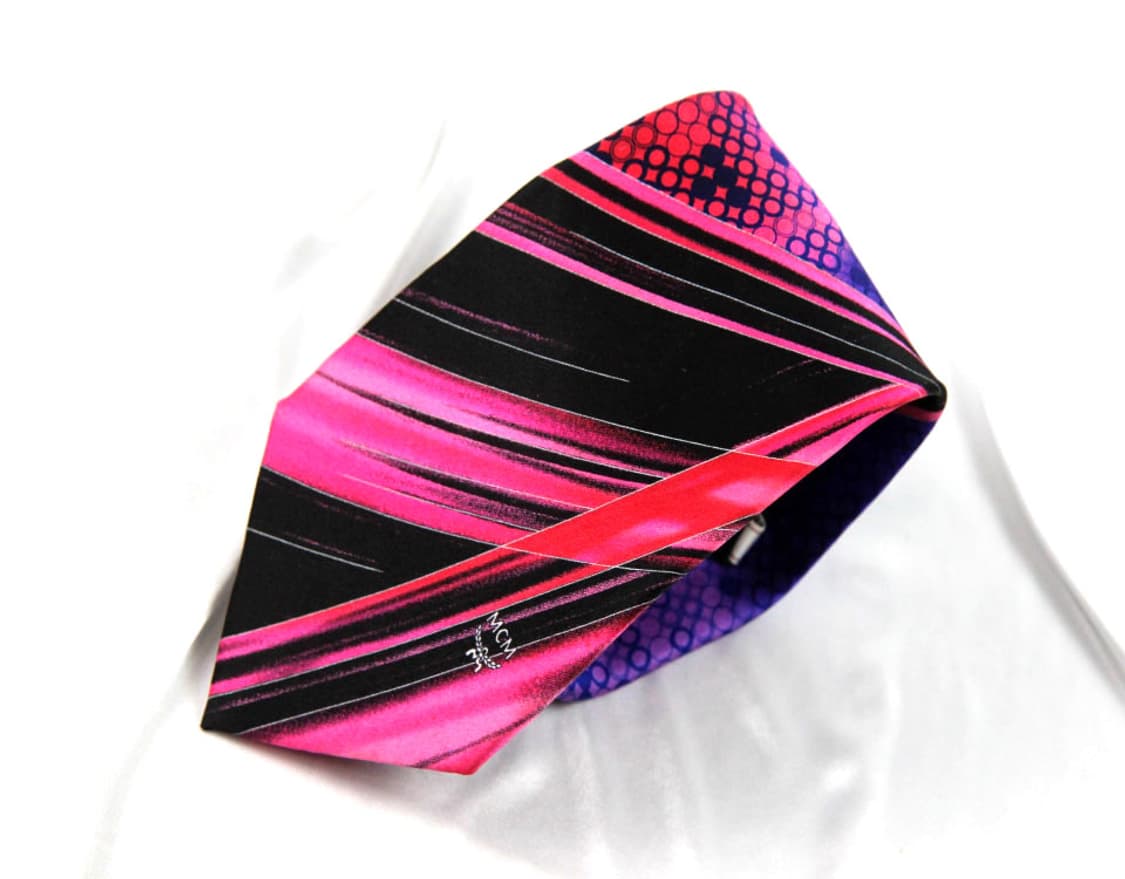 엠씨엠 8.7cm 미사용 남자 명품 넥타이 MCM 상품이미지1