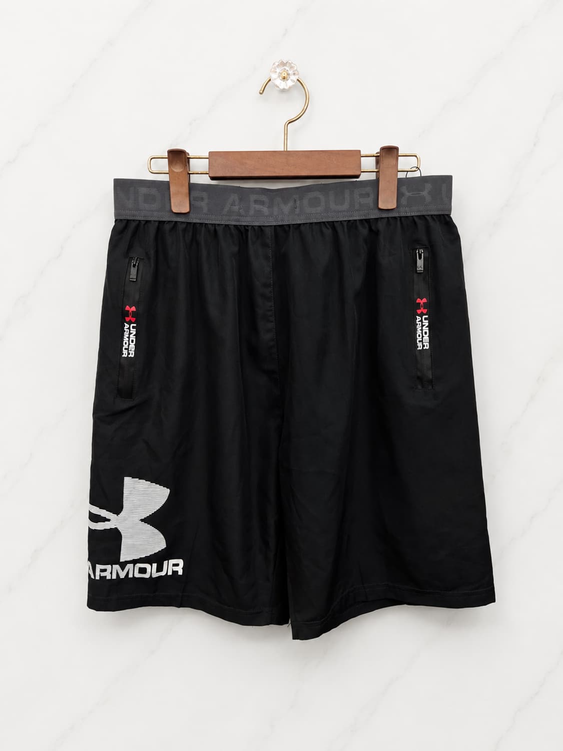 XL,105 )) UNDER ARMOUR 언더아머 반바지 ! 허리 고무줄 상품이미지1