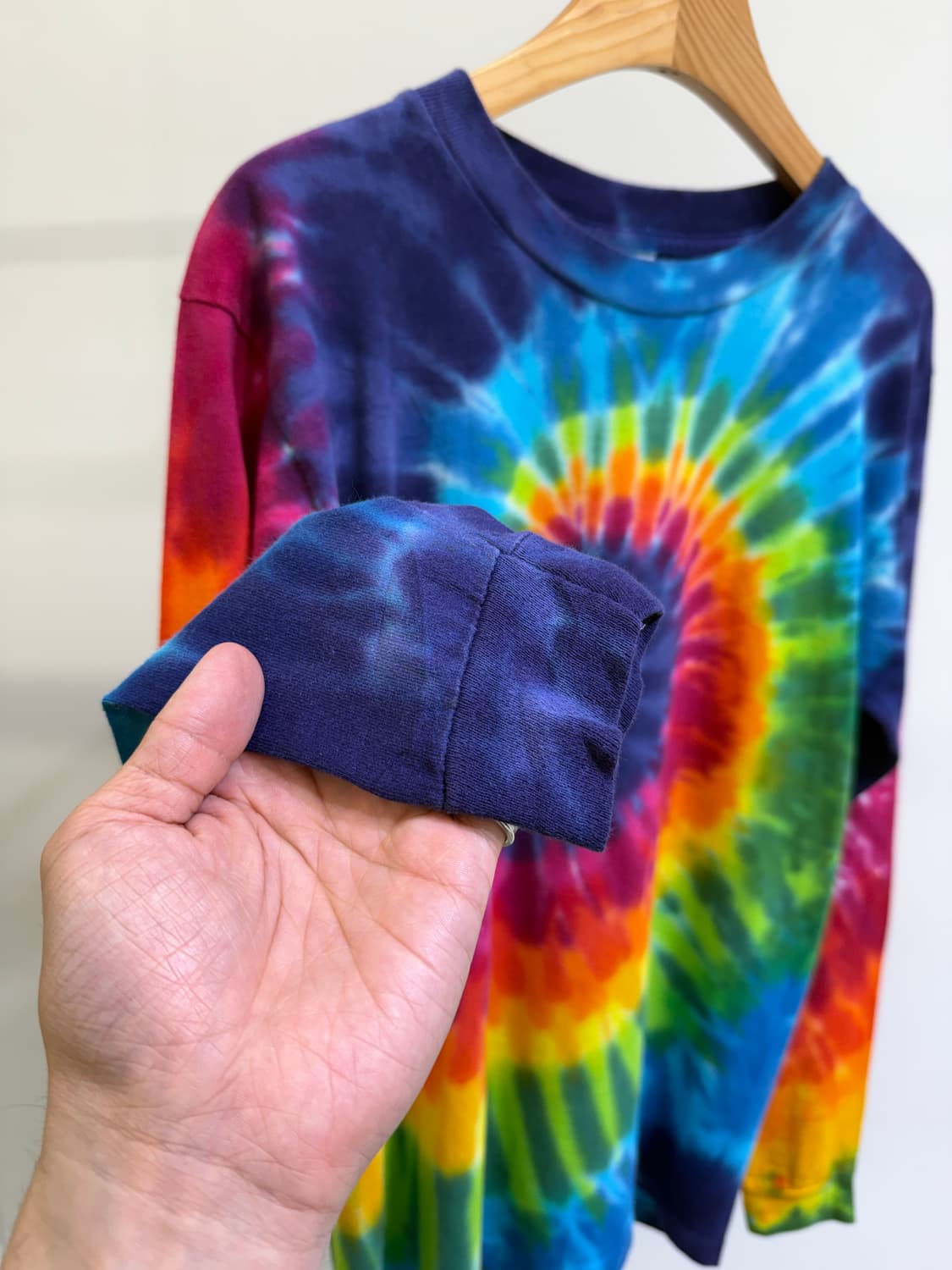 빈티지 SUN DOG (Made in USA) 타이다이 롱슬리브 상품이미지3