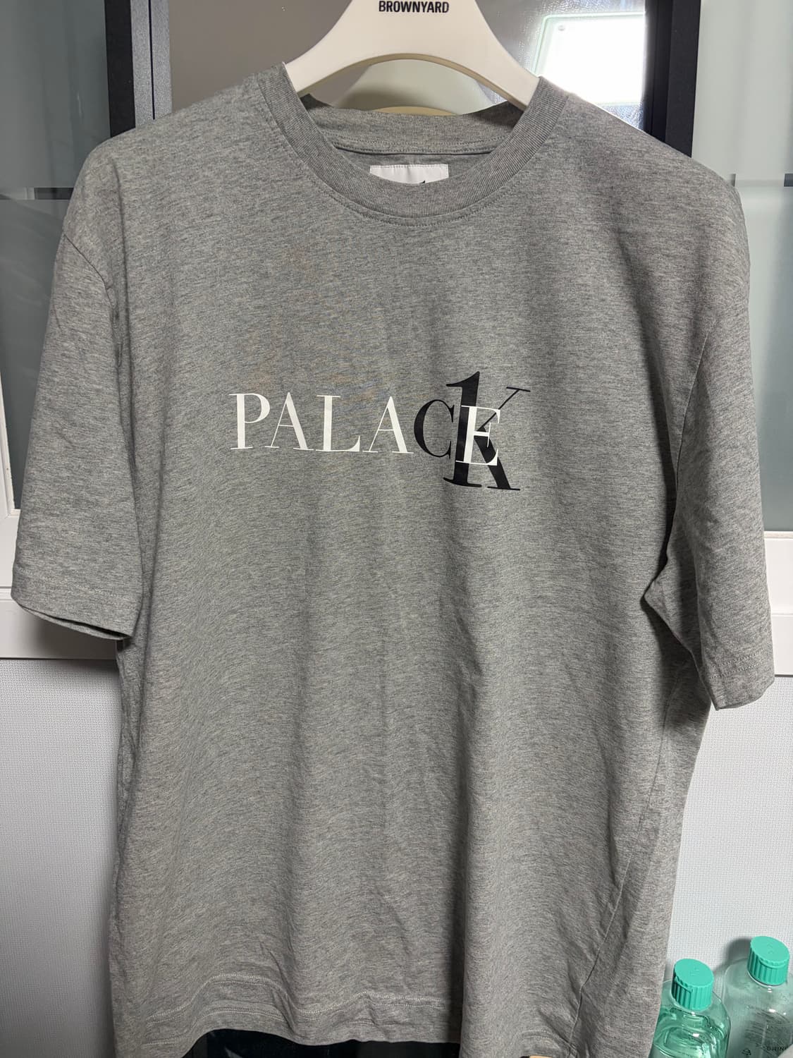 [XL] 팔라스 씨케이 그레이 티셔츠 palace ck 상품이미지1