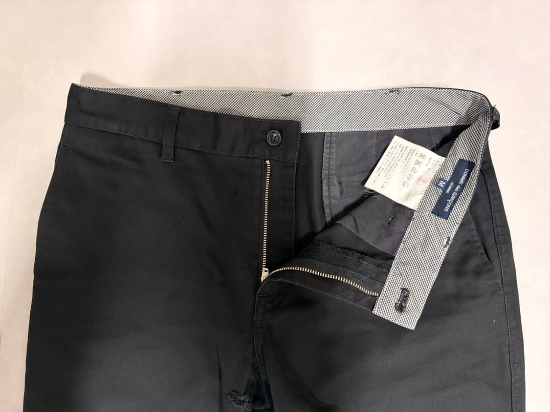 꼼데가르송 옴므 코튼 데님 팬츠 상품이미지1