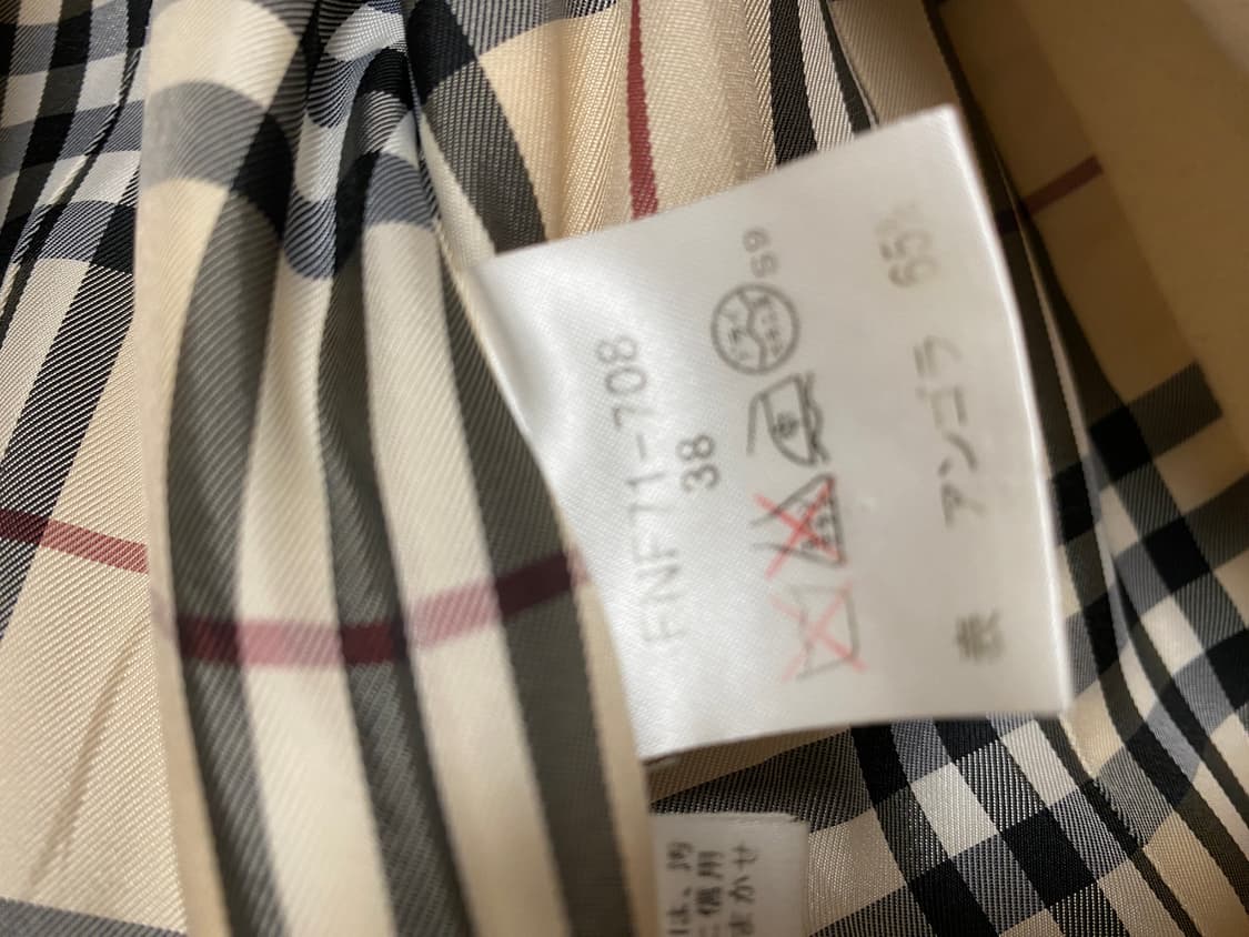 버버리 블루라벨 앙고라 코트 38 상품이미지5