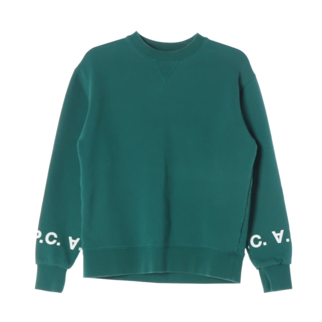 A.P.C. Rue Madame Paris 소매 자수 로고 맨투맨 S 상품이미지1