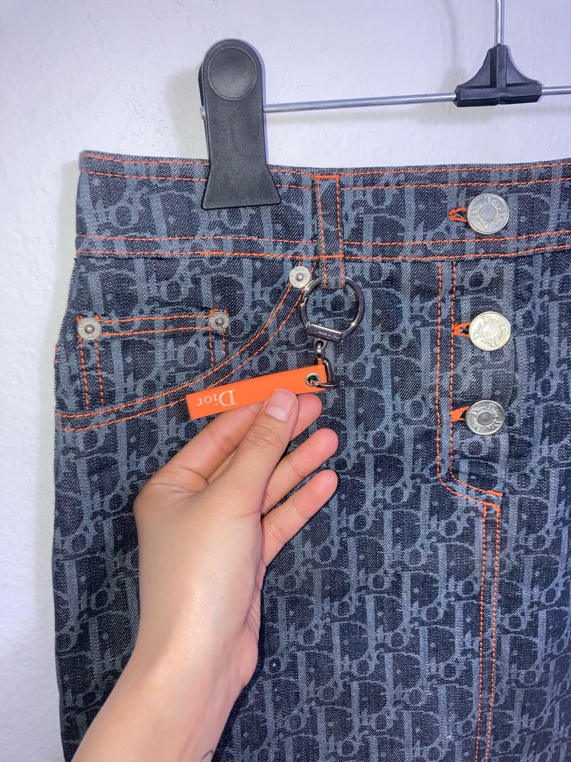 크리스찬 디올 오블리크 스커트 상품이미지5