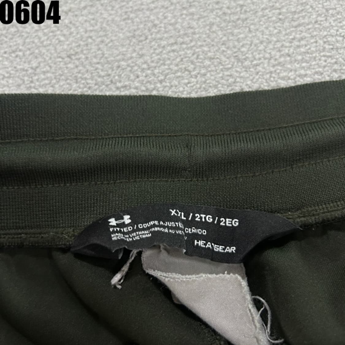 언더아머 카키 트레이닝바지  상품이미지2