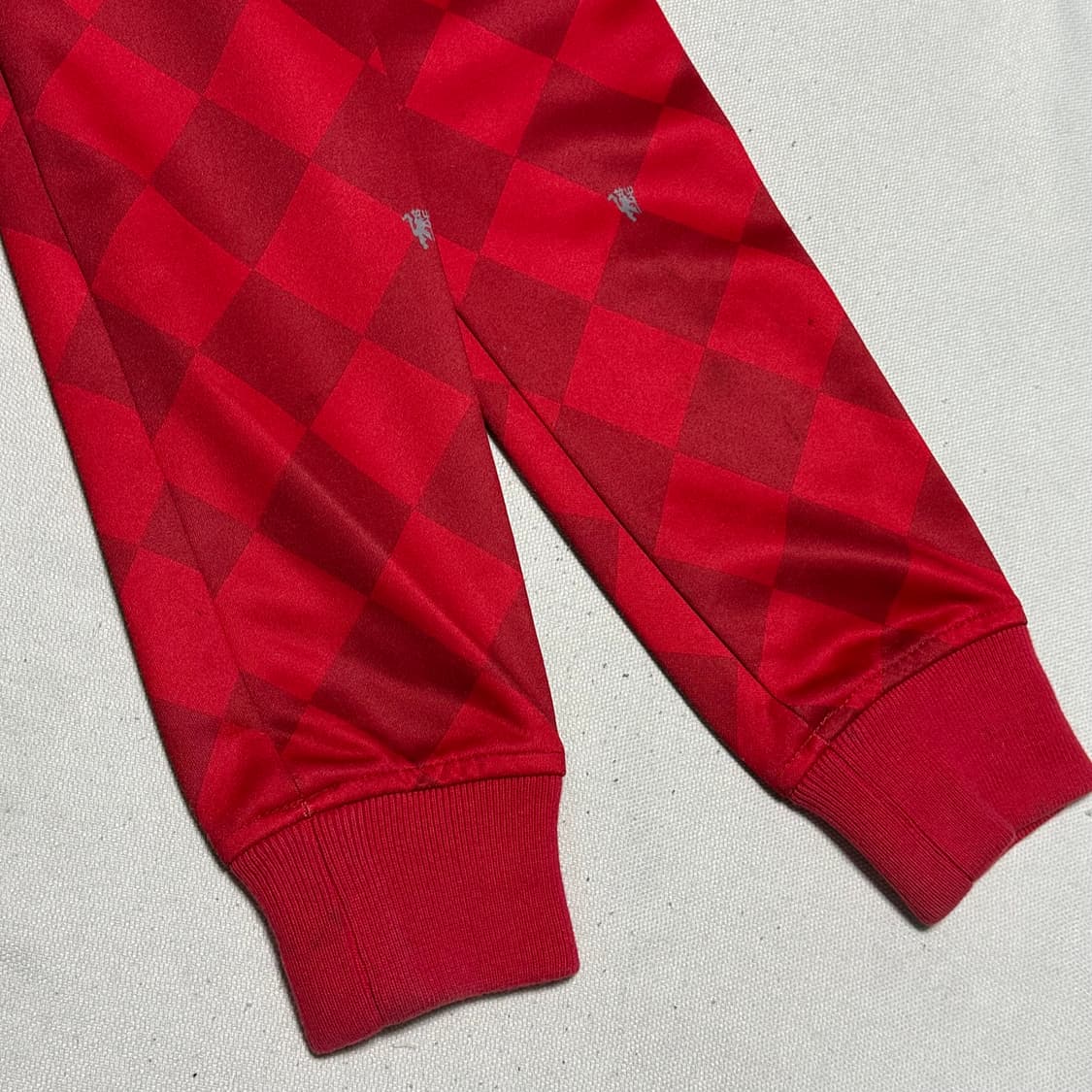 S 나이키 맨체스터 유나이티드 여성용 레드 체크 패턴 트랙탑 상품이미지8