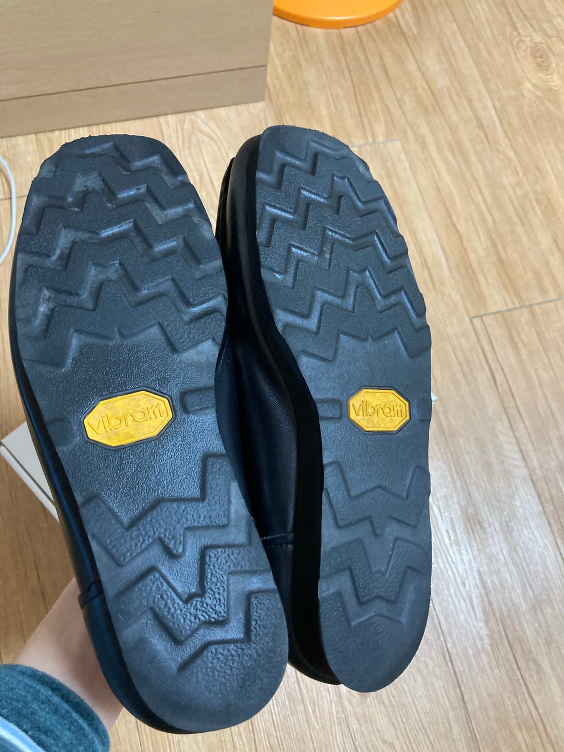 [3]폴리테루 왈라비 슈즈 스타 레더 블랙 상품이미지5