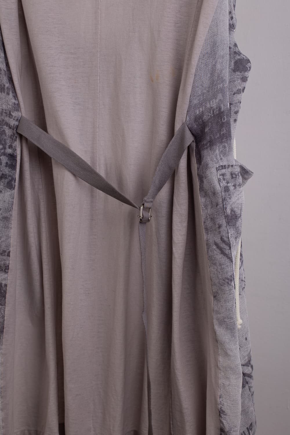 BAJRA ASYMMETRIC DRAPE ZIP UP VEST 상품이미지10