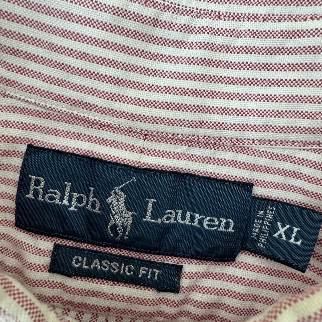 XL(110) 폴로 랄프로렌 스트라이프 클래식핏 남방 셔츠  상품이미지6