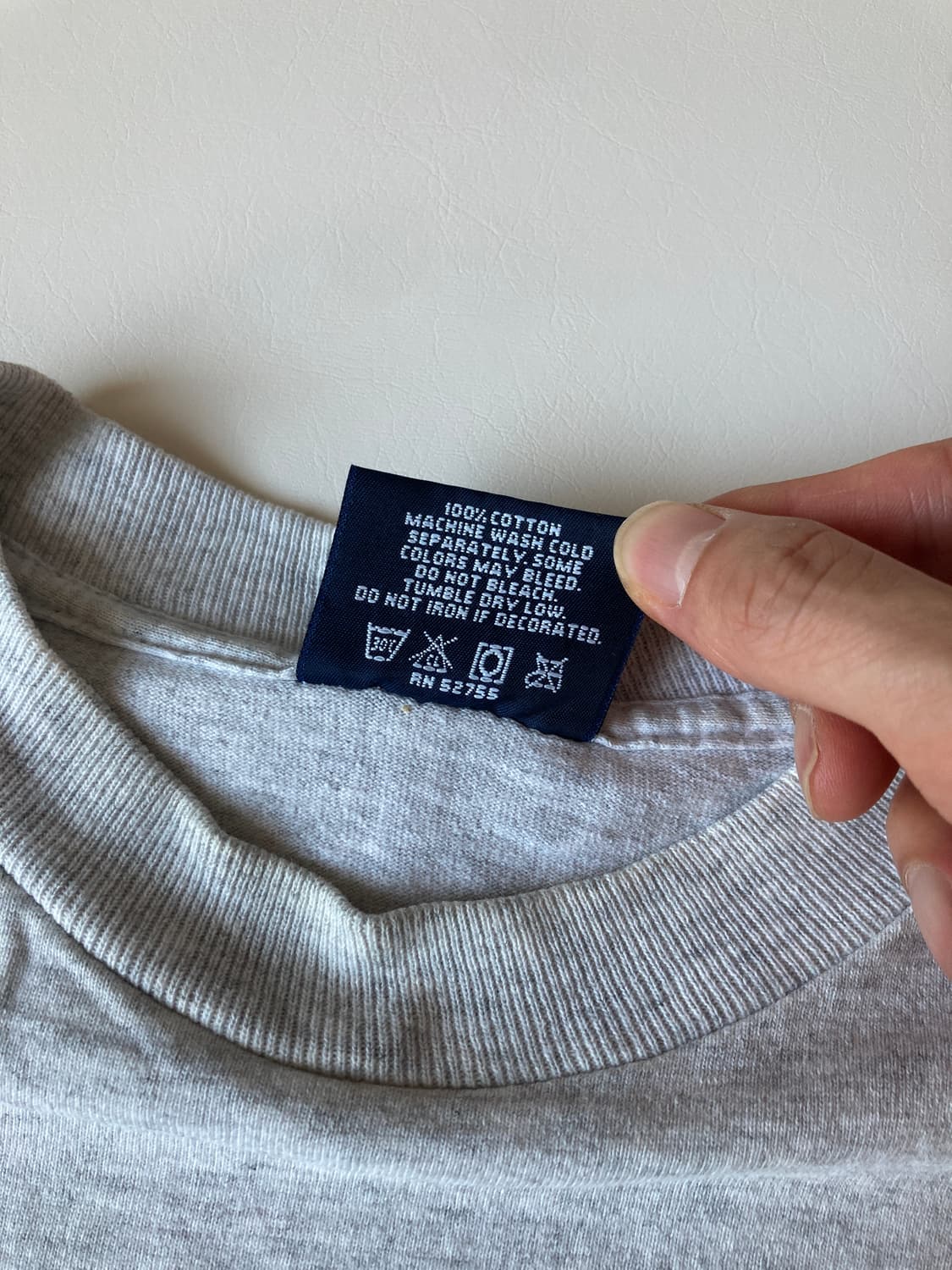Heavy cotton T-shirt / made in usa 상품이미지5