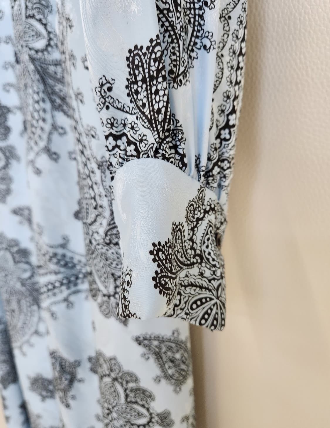 산드로 페이즐리 실크블렌드 원피스 36사이즈(새상품) 상품이미지8