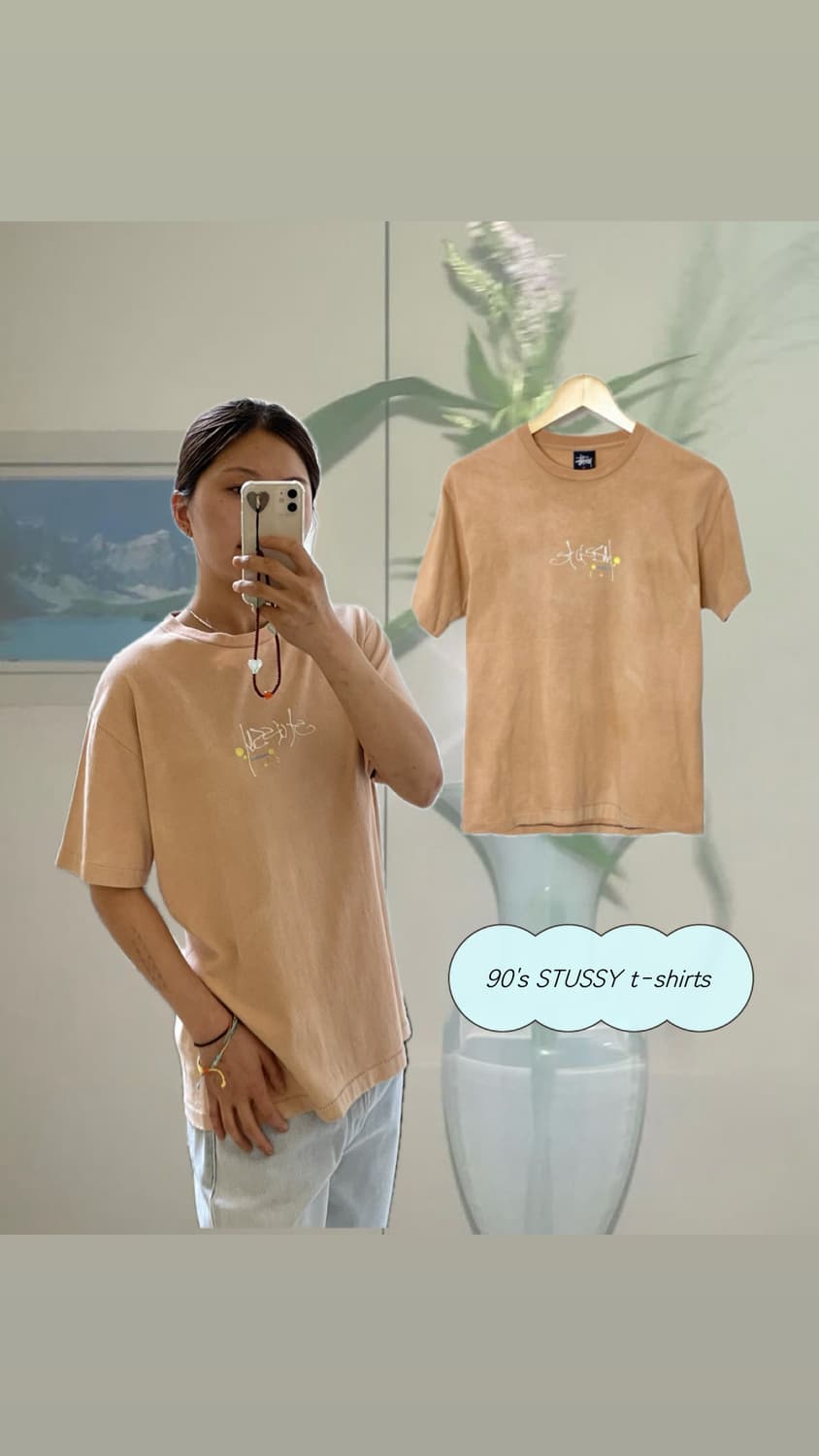 90's STUSSY t-shirts 상품이미지1