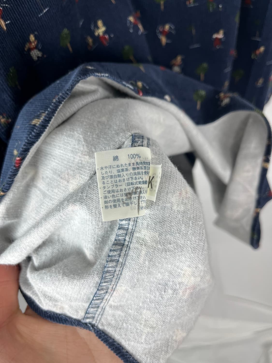 Vintage (maede in japan) 골덴 패턴 셔츠  상품이미지6