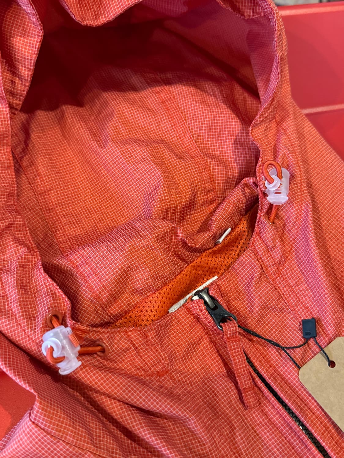 ✔️ fetch 페치 Anorak Jacket orange 셋업 상품이미지2