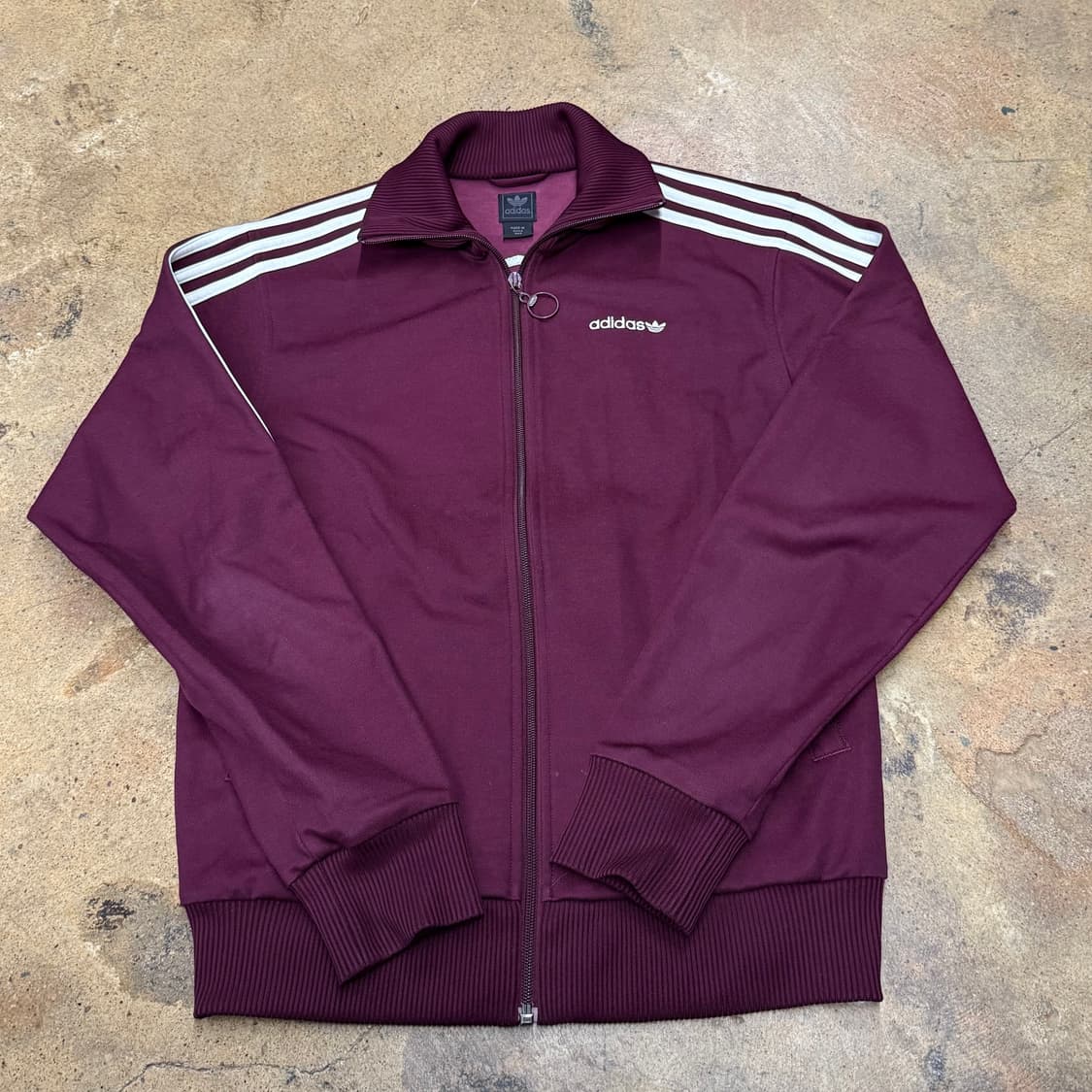 아디다스 버건디 져지 트랙탑 95 상품이미지2