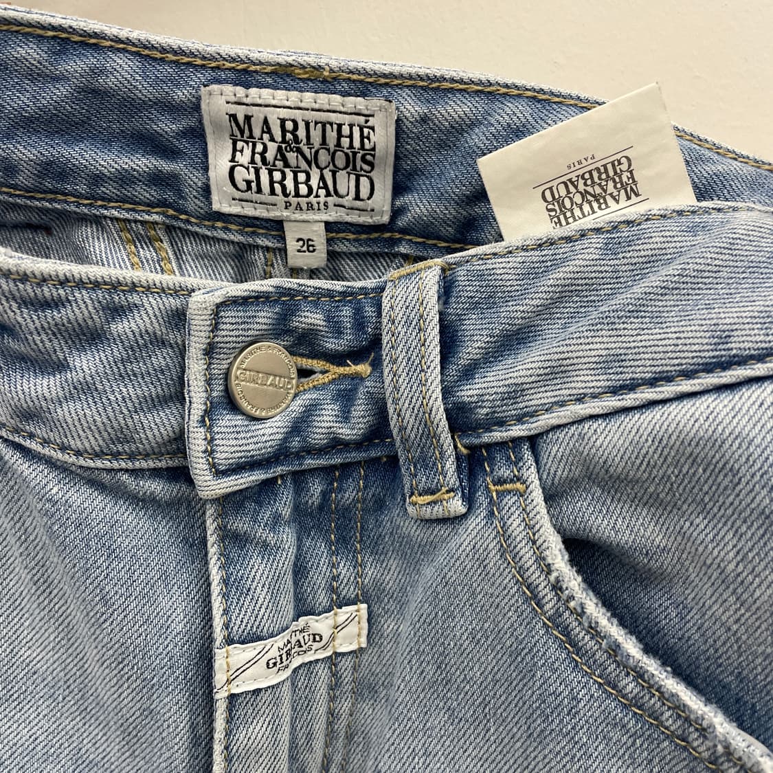 마리떼 프랑소와 저버 연청 데님 팬츠 상품이미지5