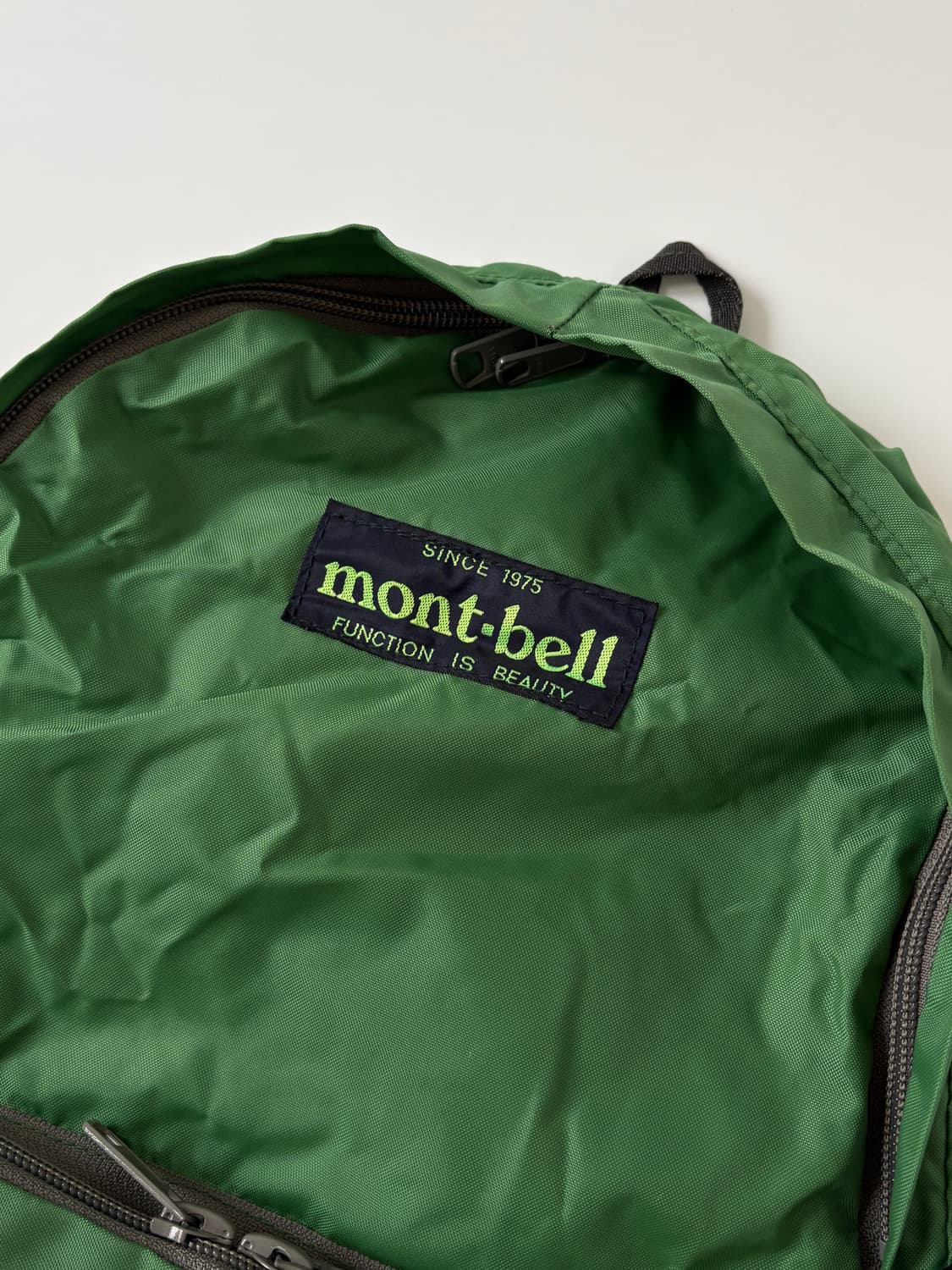 Vintage Pocketable Nylon Daypack (Green) 상품이미지3