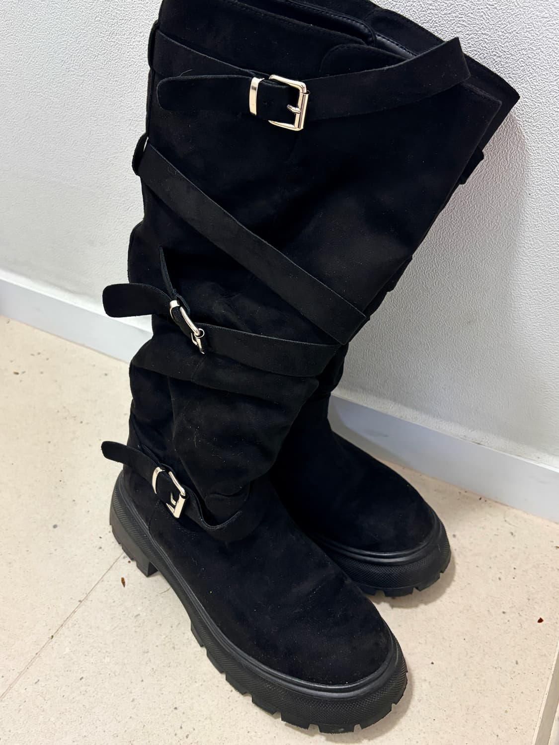 솔트앤초콜릿 험 버클 롱부츠 240 상품이미지2