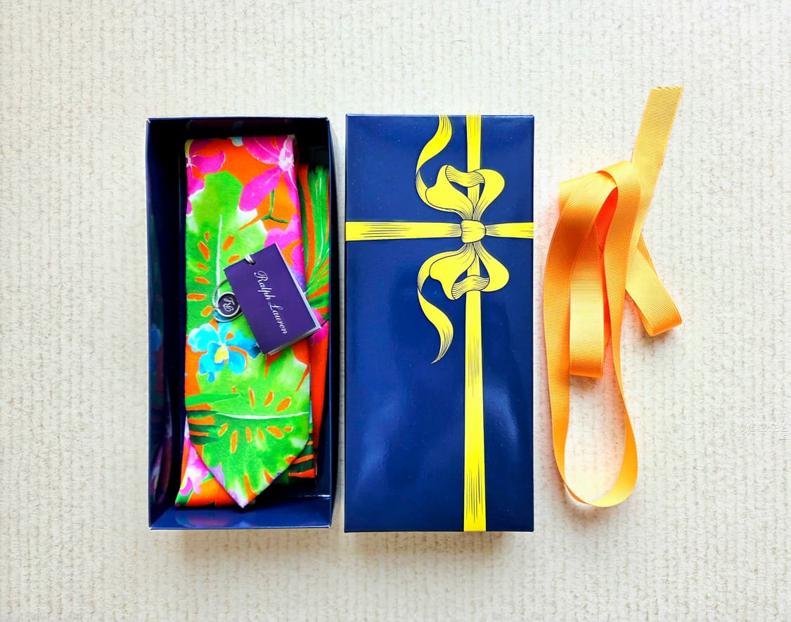 랄프로렌 퍼플라벨 트로피칼 넥타이 상품이미지10