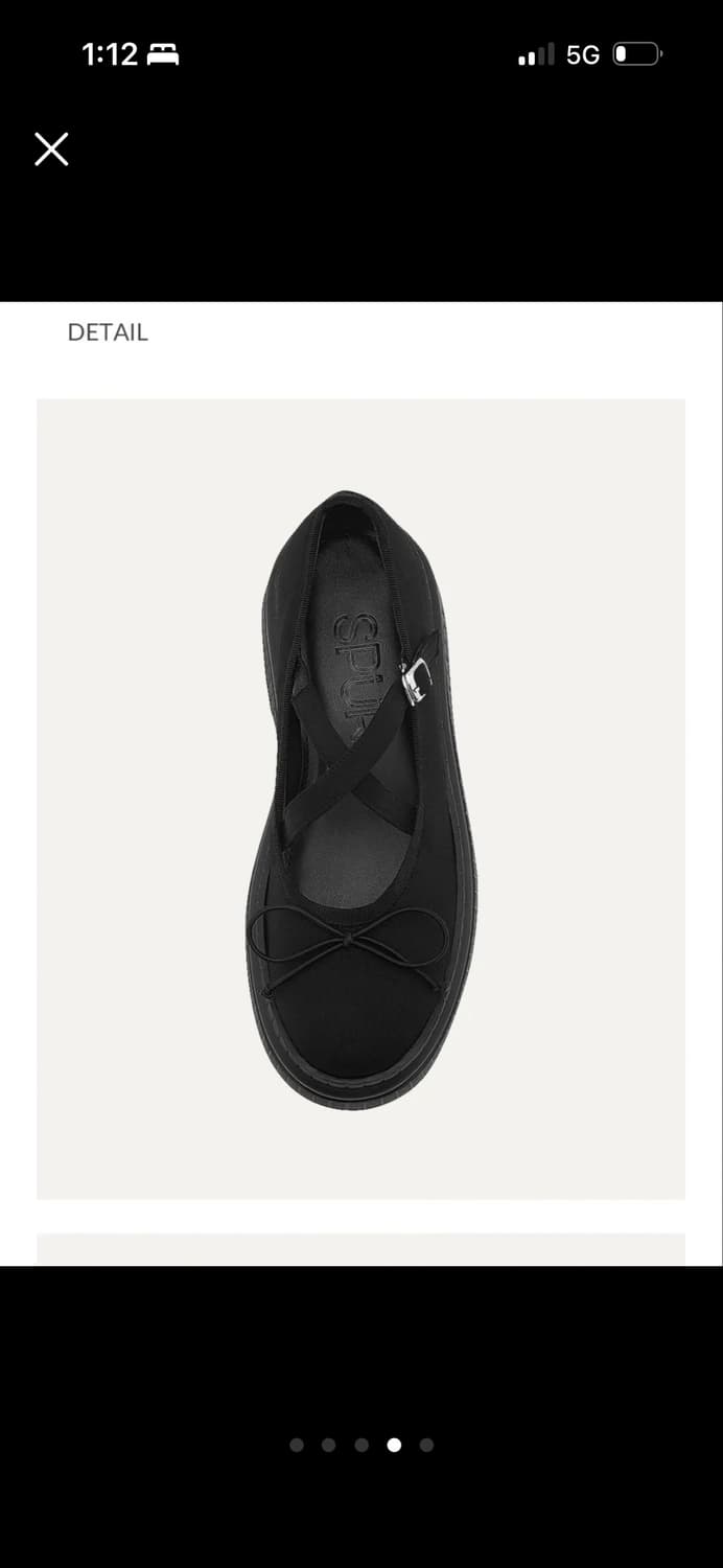 스퍼 찰리 메리제인 청키 플랫폼 5cm 블랙 상품이미지2