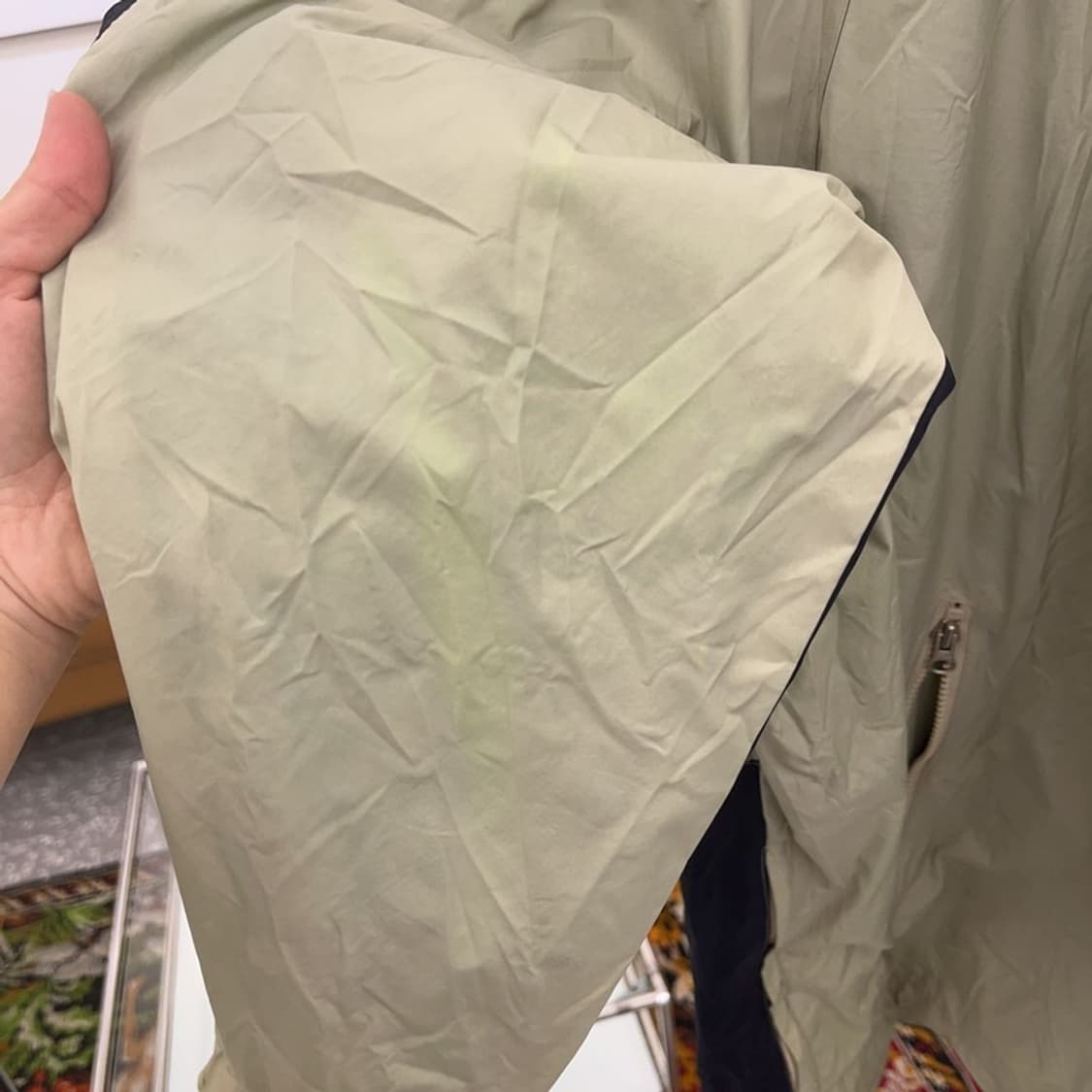 퀵실버 올드스쿨 배색 아노락 반집업 바람막이 110 C06295 상품이미지7