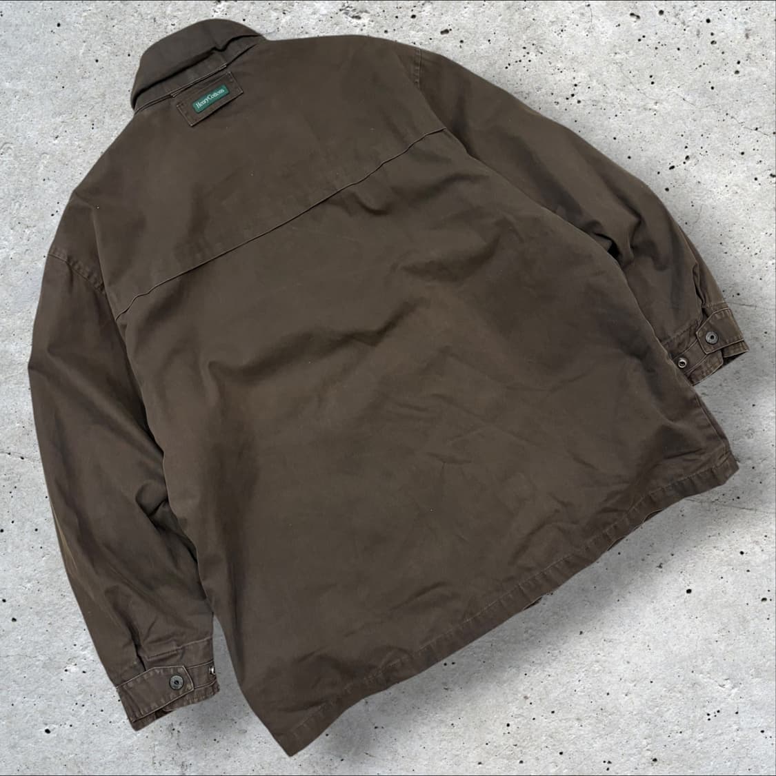 [105] 헨리코튼 빈티지 브라운 야상 점퍼 포켓 자켓 B320 상품이미지2