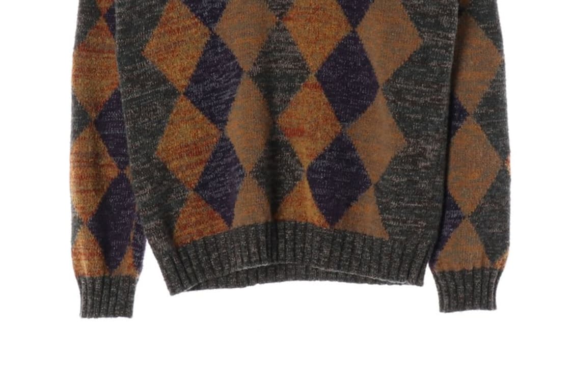 MC LAUREN 라나울 아가일 니트 상품이미지4