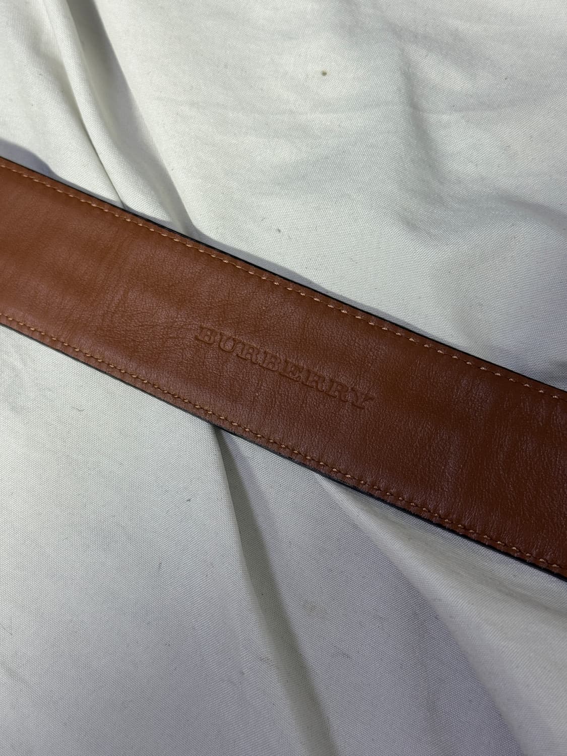 버버리 크로커다일 레더 벨트 상품이미지6