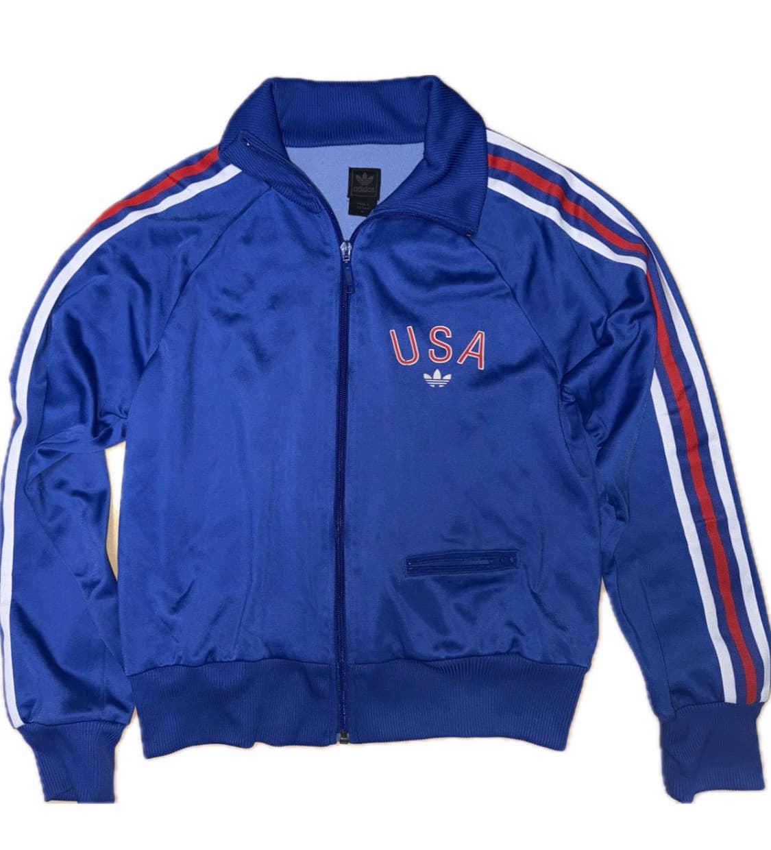 빈티지 USA 아디다스 져지 블루 상품이미지1