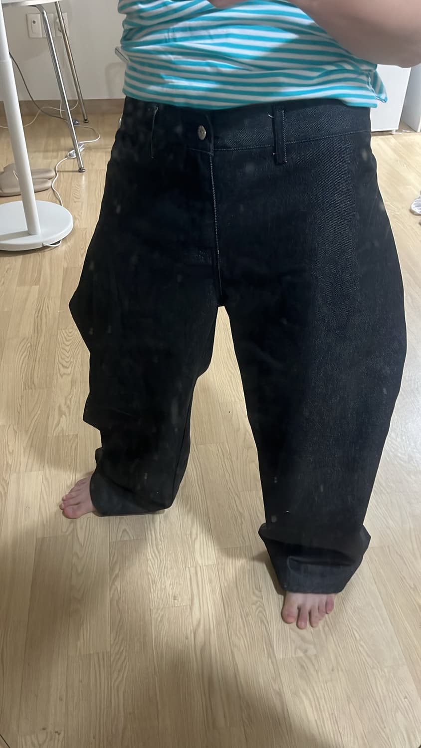 배기 데님 팬츠 상품이미지6