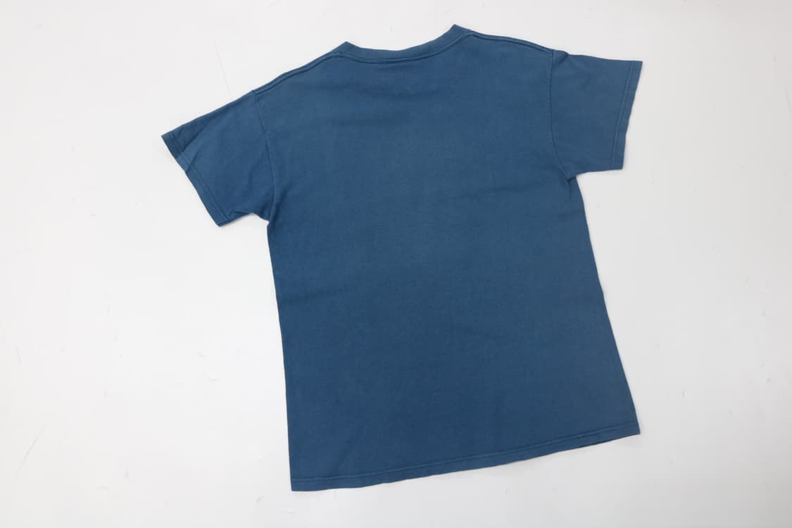 델타 빈티지 피쉬 선 그래픽 블루 반팔 티셔츠 상품이미지6