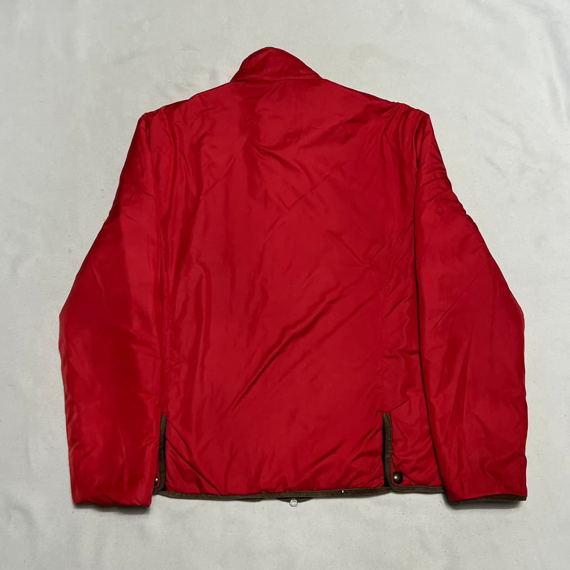 L 폴로랄프로렌 리버시블 네이비 레드 퀼팅 자켓 상품이미지5