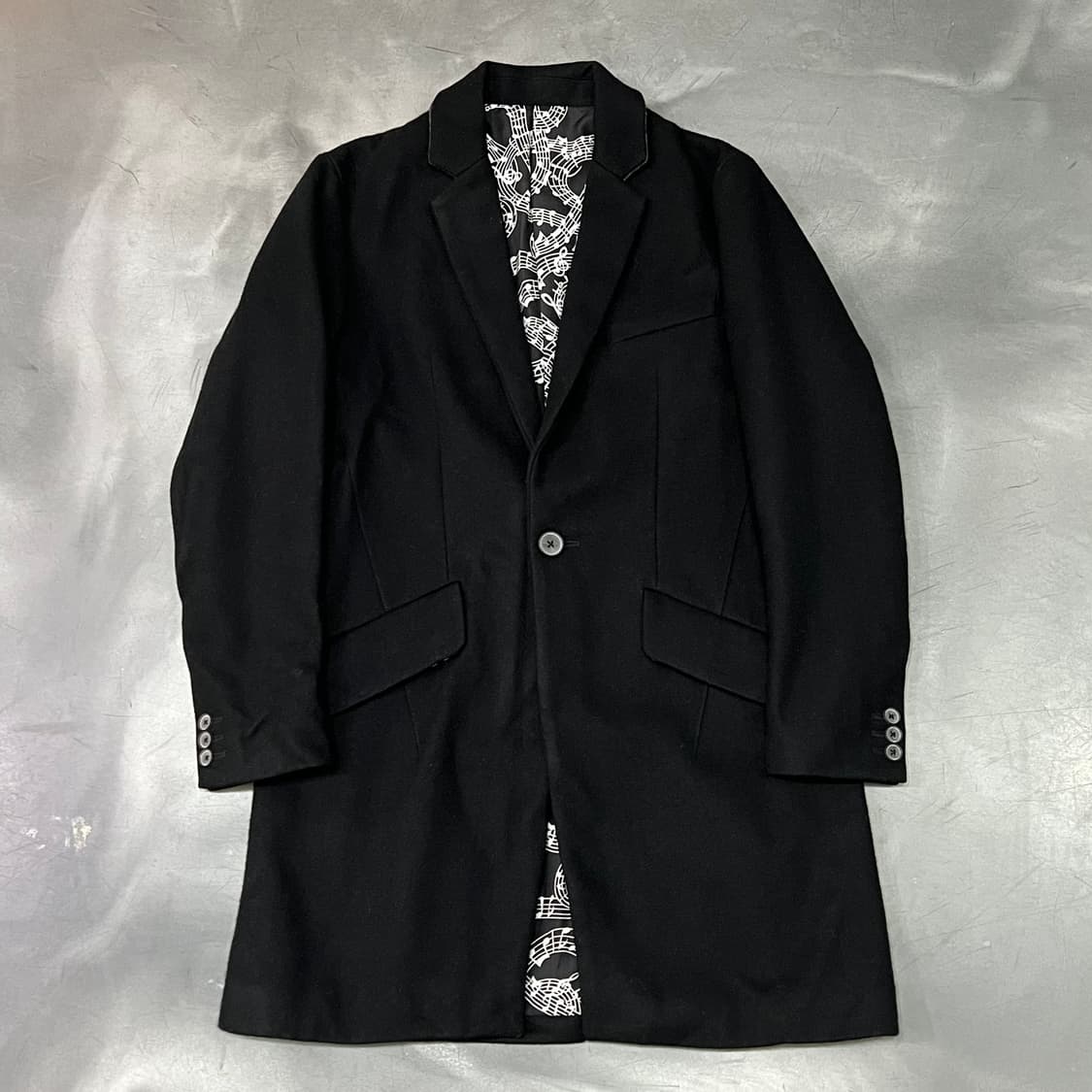  넘버나인 싱글 울 코트 y14912 상품이미지1