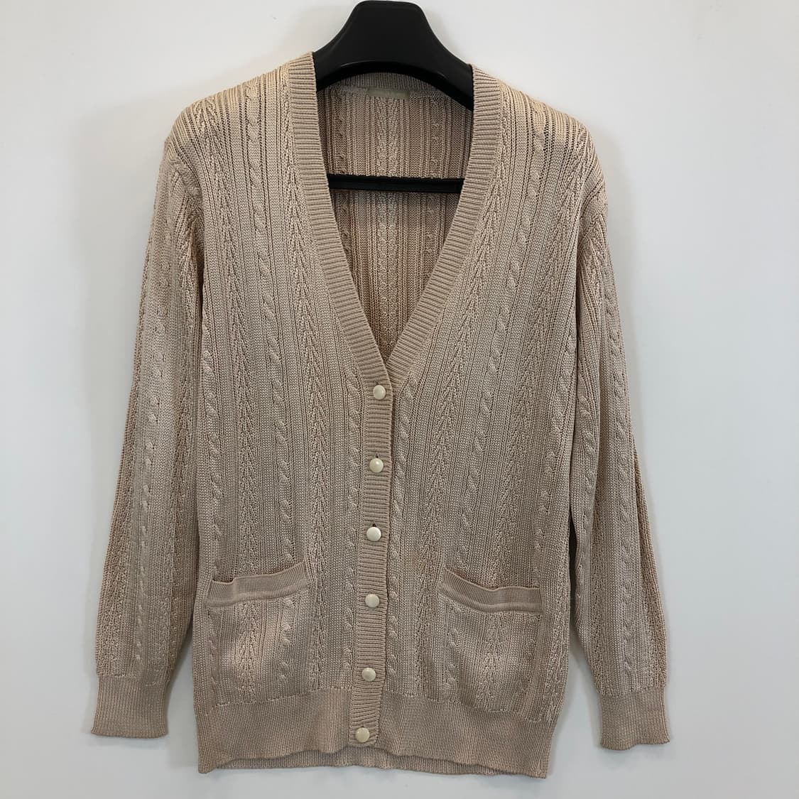 꼼사 데 모드 JPN 케이블 코튼 가디건 M 상품이미지1