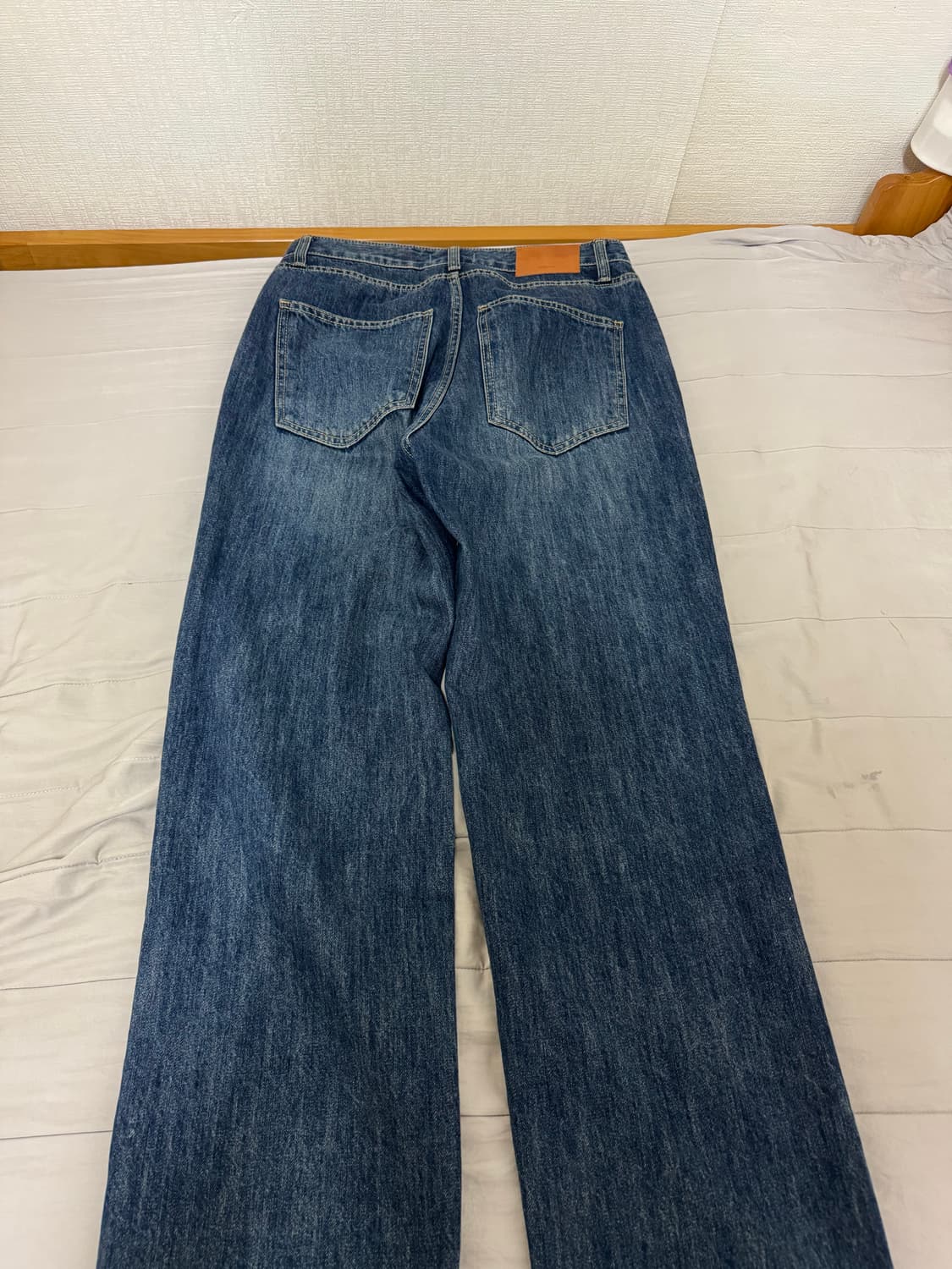 마이라이브러리 113 슬럽데님-미드블루 상품이미지5