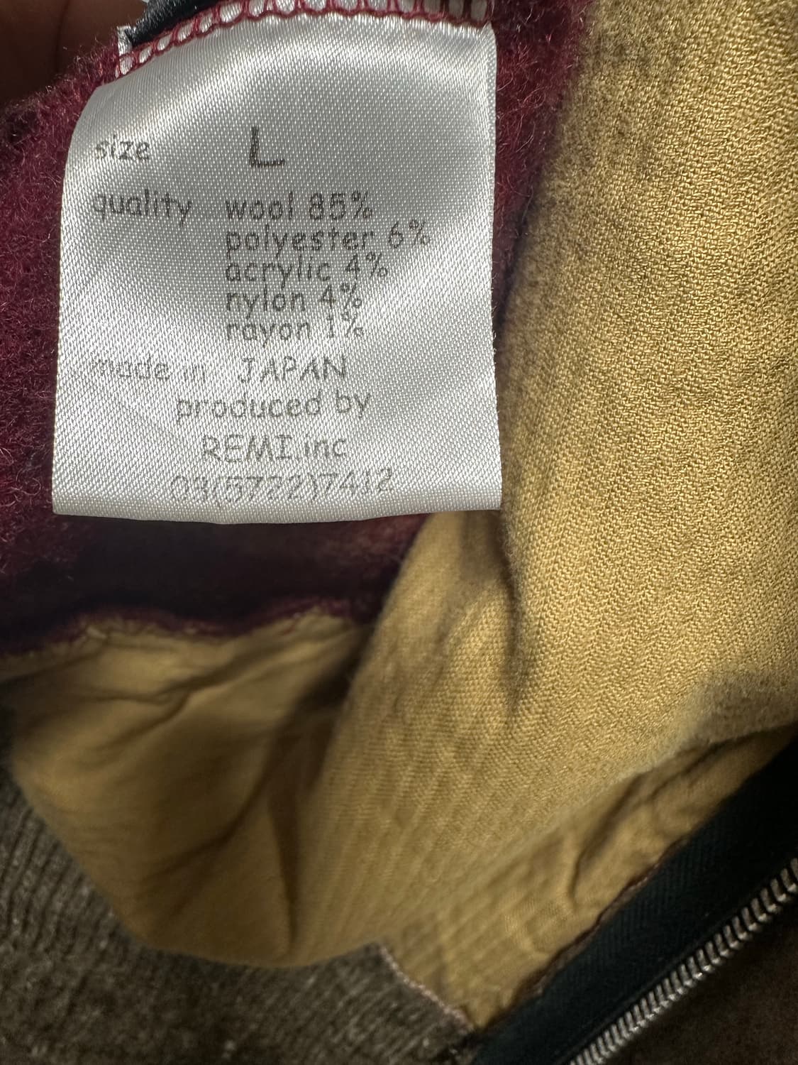 Remi Relief 울 자켓 상품이미지5