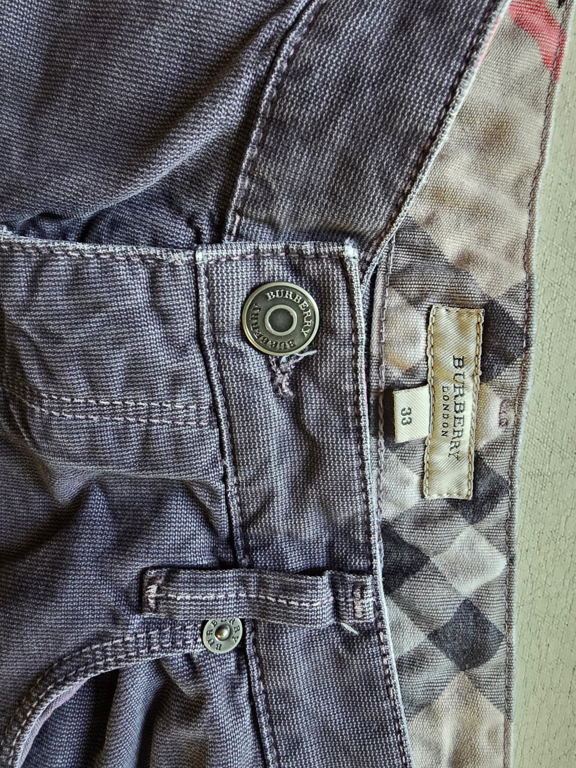 버버리 코듀로이  팬츠 상품이미지2