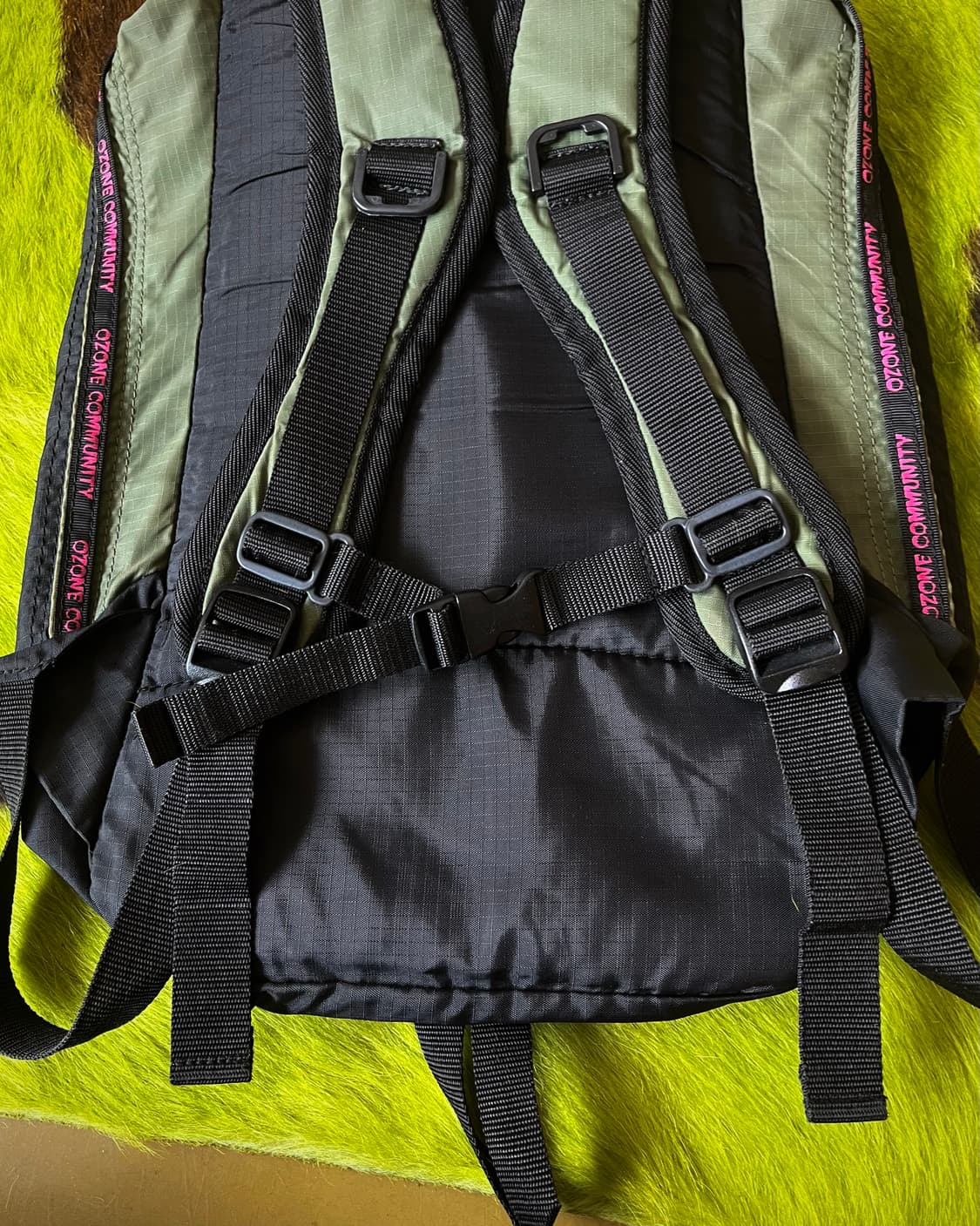 1990s OZONE COMMUNITY Ripstop Backpack 상품이미지7
