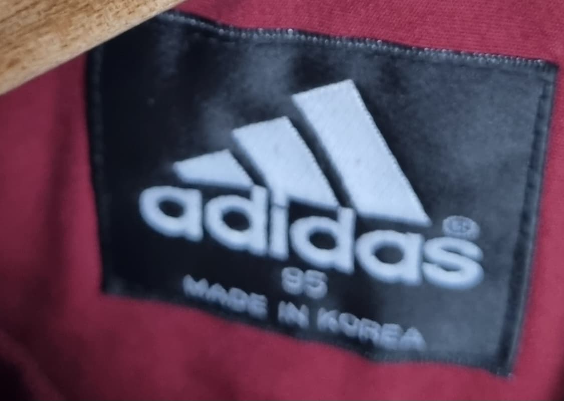 오버핏 M ) 아디다스 빈티지 올드스쿨 바시티자켓 상품이미지3