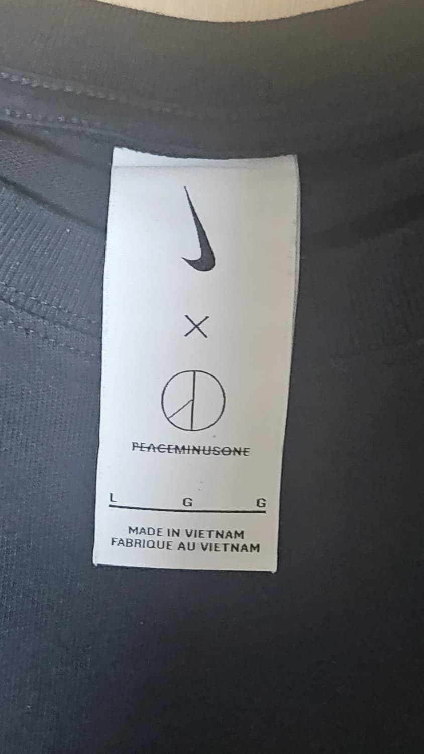 나이키 피스마이너스원 콜라보 롱슬리브 티셔츠 L 사이즈 상품이미지5