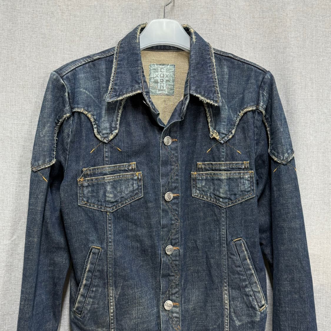 [XL] CORN 웨스턴 아카이브 데님 빈티지 청자켓 상품이미지3