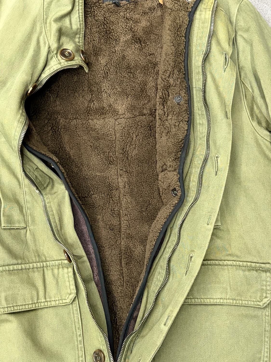 아페쎄 A.p.c 쉐르파 야상 자켓 상품이미지5