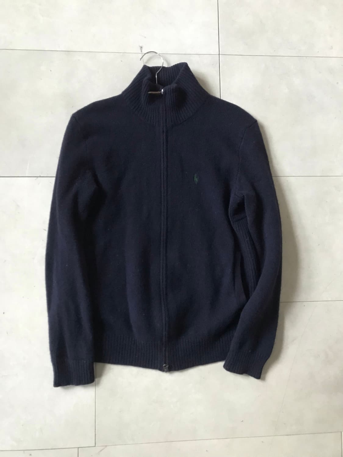 폴로 네이비 니트집업 상품이미지9