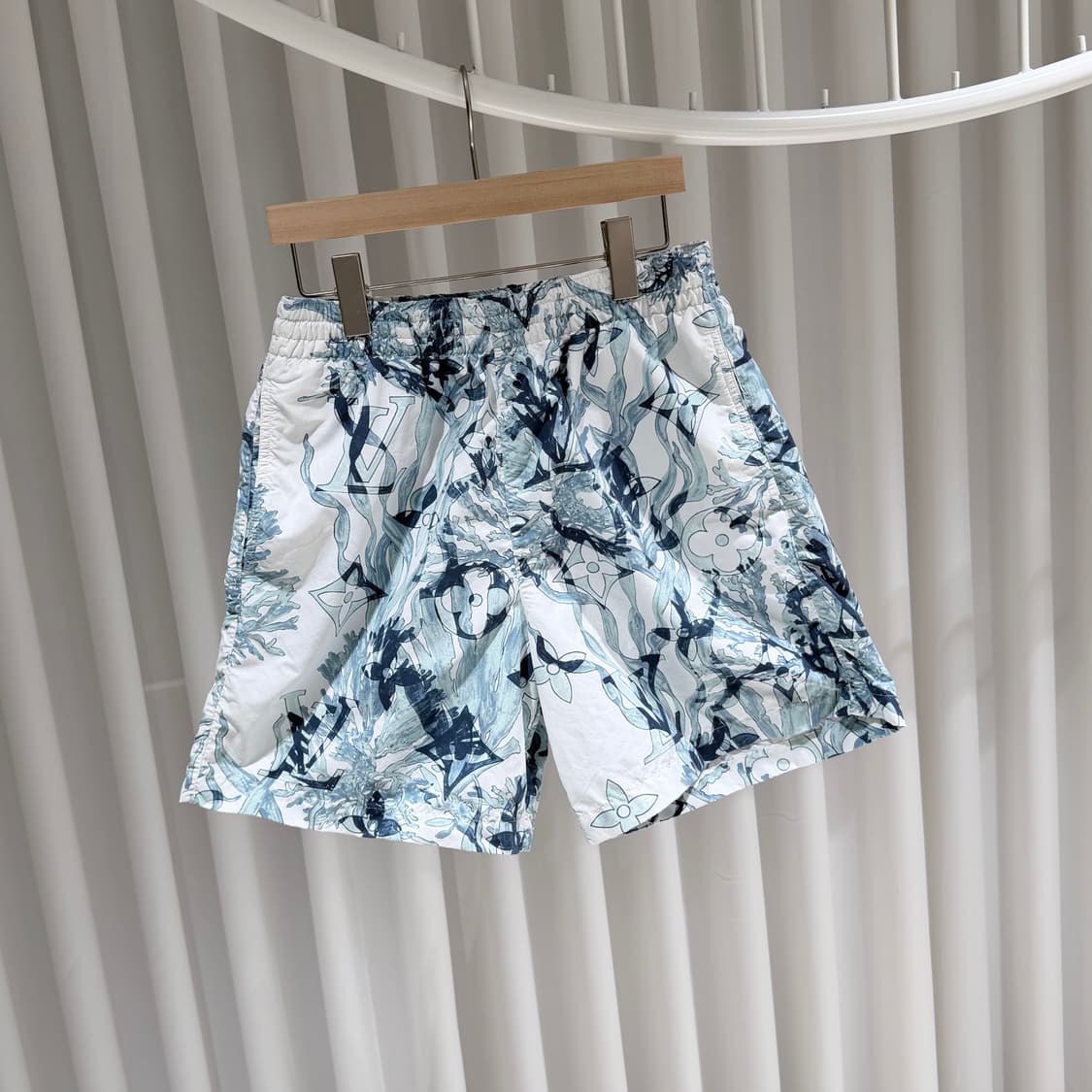 (S/S) / 루이비통 모노그램 아쿠아가든 스윔 쇼츠 블루 팬츠 상품이미지4