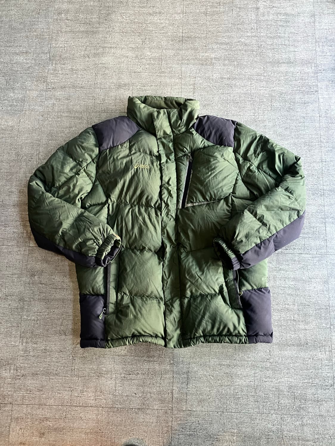 Asics 아식스 올드스쿨스트릿 가슴로고 하이벤트 패딩 상품이미지1