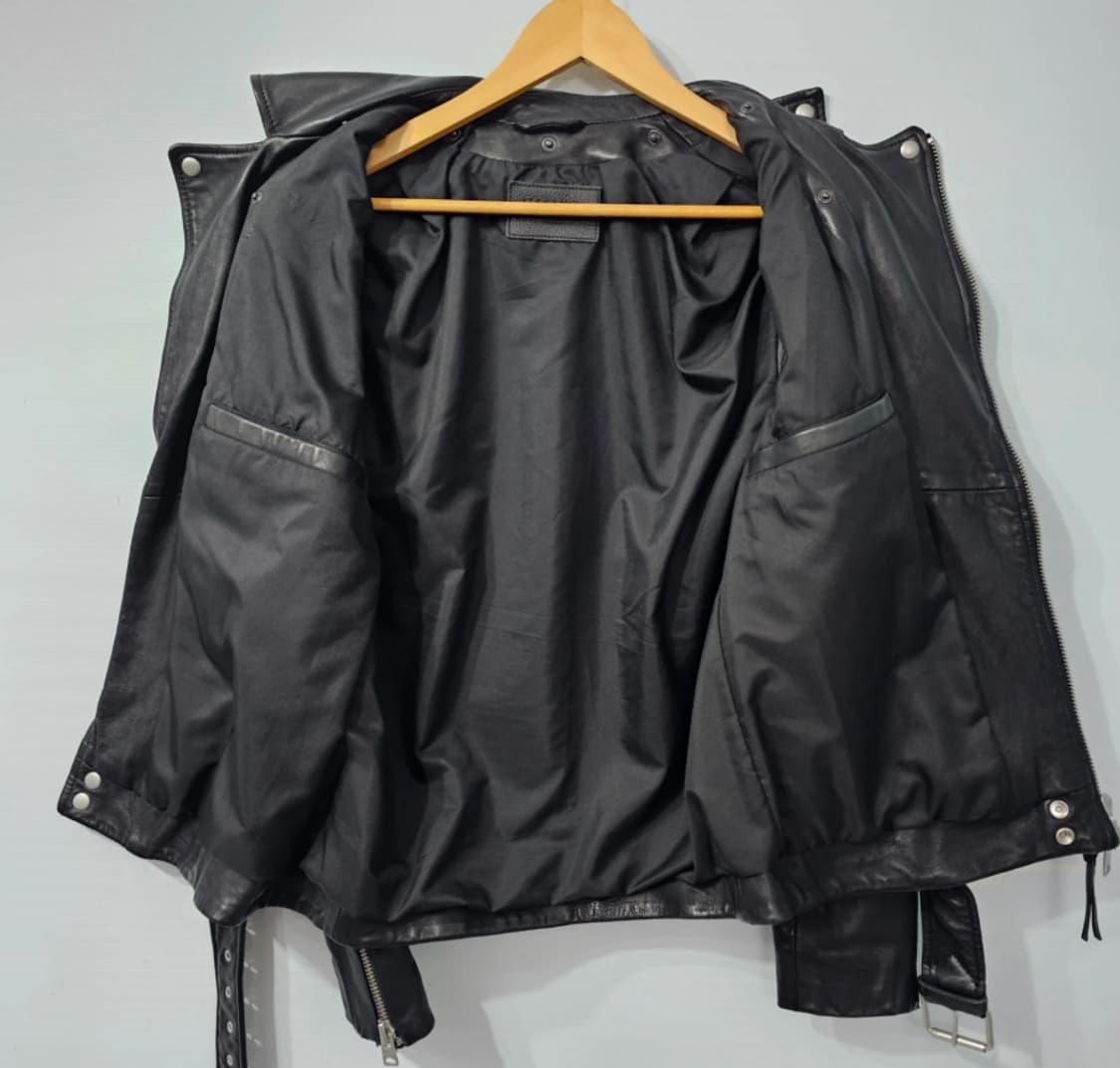 AllSaints 올세인츠 볼트 양가죽 바이커 자켓 95 상품이미지8